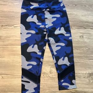 nwot Sam Edelman Camo-Print Work Out Leggings- M